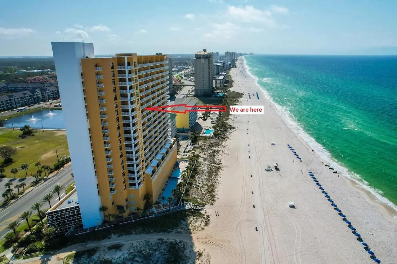 Lägenhet Emerald Chic Beachfront 2 Bdr Apt 4 Beach Seats And A Cannope On Us Panama City Beach USA