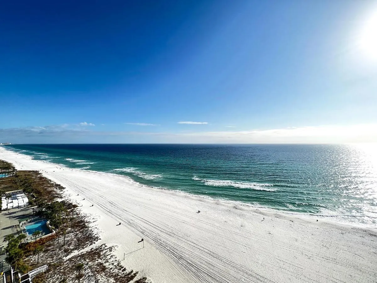 Lägenhet Emerald Chic Beachfront 2 Bdr Apt 4 Beach Seats And A Cannope On Us Panama City Beach