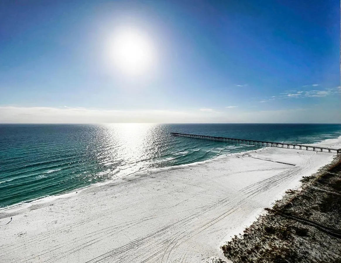 Lägenhet Emerald Chic Beachfront 2 Bdr Apt 4 Beach Seats And A Cannope On Us Panama City Beach