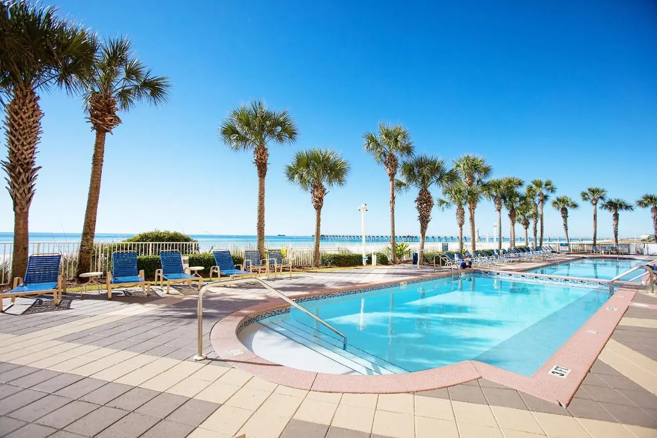 Emerald Chic Beachfront 2 Bdr Apt 4 Beach Seats And A Cannope On Us Panama City Beach